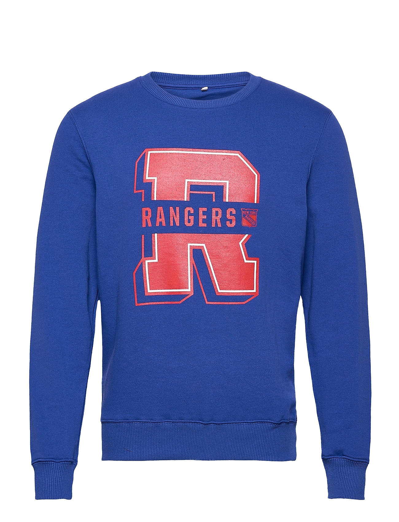 New York Rangers College Letter Core Graphic Crew Sweatshirt Svetari Collegepaita Sininen Fanatics