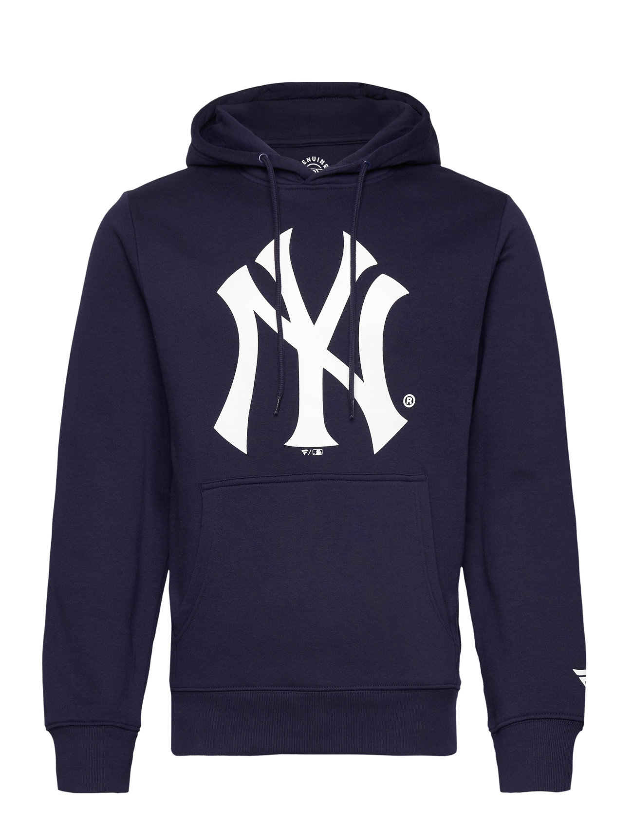 New York Yankees Primary Logo Graphic Hoodie Tops Sweatshirts & Hoodies Hoodies Navy Fanatics