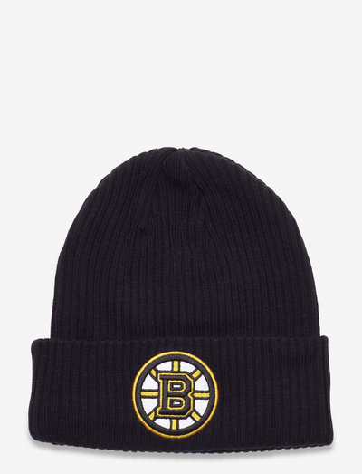 Boston Bruins Core Cuffed Knit - adītas cepures - black