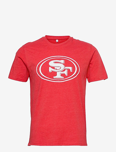 San Francisco 49ers Mono Premium Marl Graphic T-Shirt - t-krekli ar īsām piedurknēm - game red marl