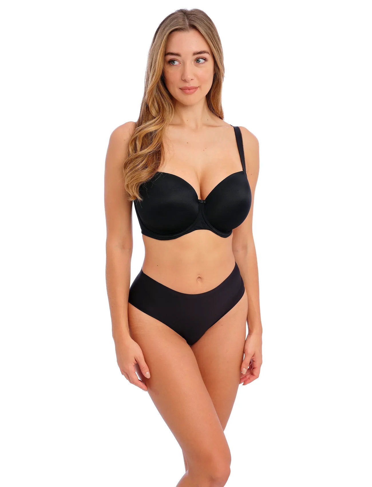 Fantasie Smoothease, F x 75, Black, Bh'Er Og Toppe > Bh'Er Med Fuld Skål, Dame