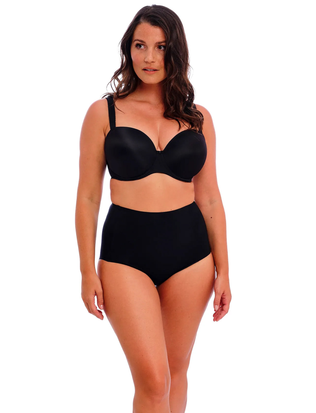 Fantasie Smoothease, XXL, Black, Trusser > Trusser Med Høj Talje, Dame