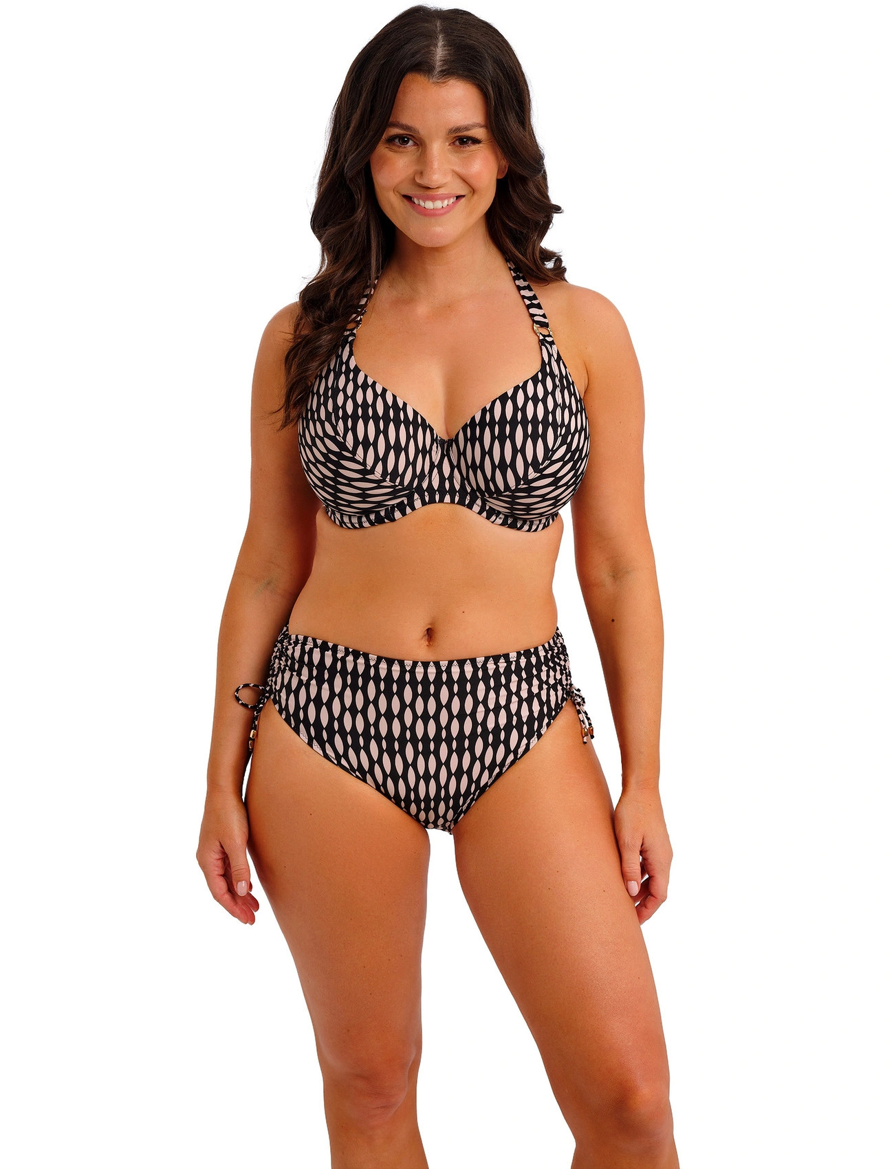 Fantasie Shell Bay, M, Black, Bikinitrusser > Bikinier Med Høj Talje, Dame
