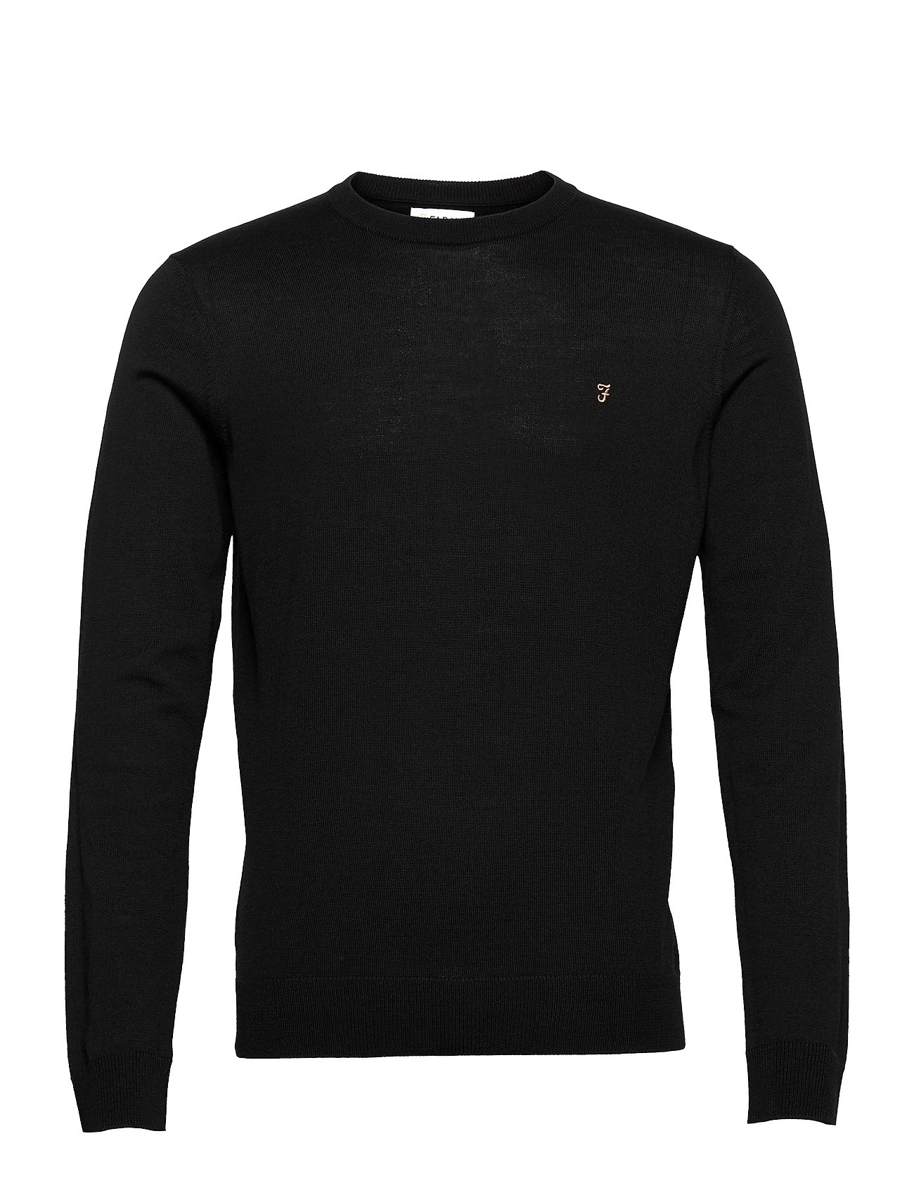 Farah Mullen 100% Merino Wool Crew Neck 
