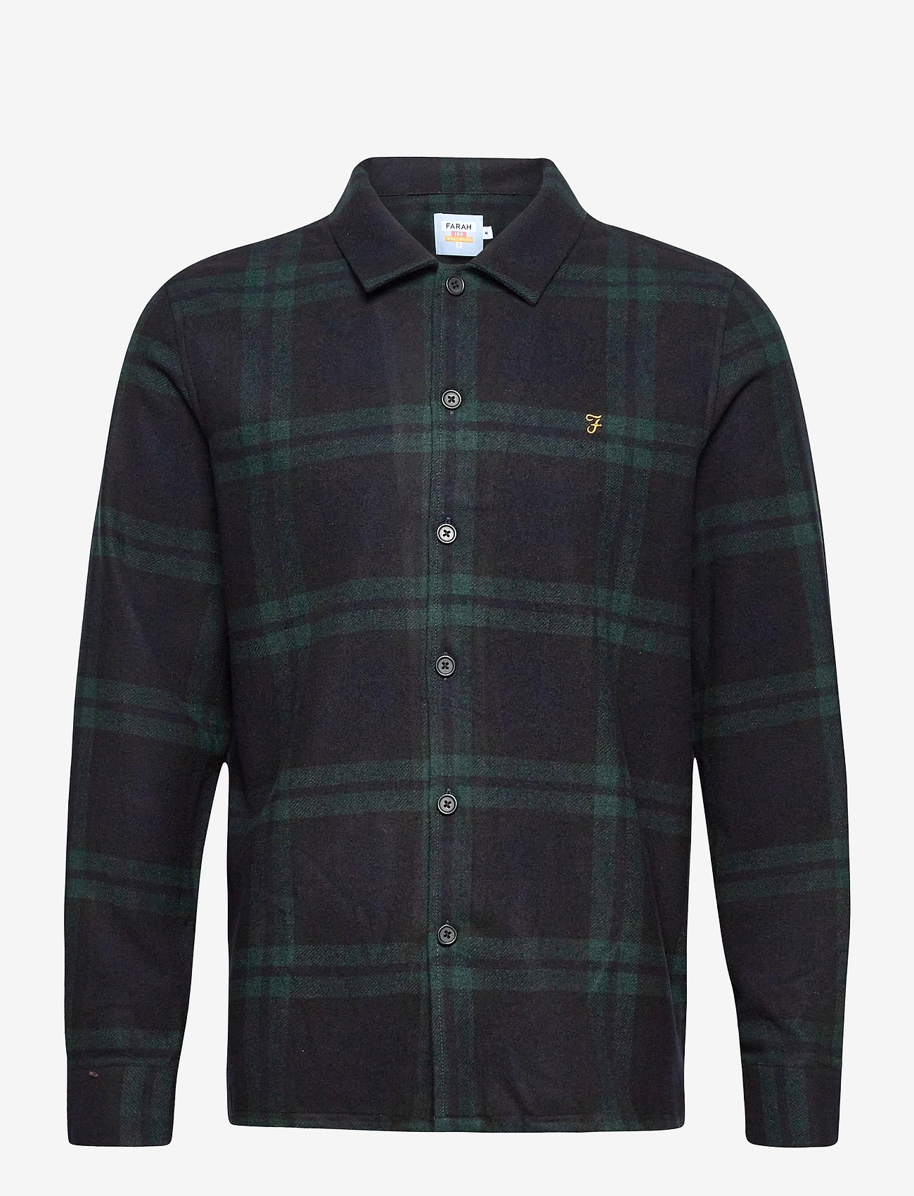 Farah Drummond Check Overshirt 