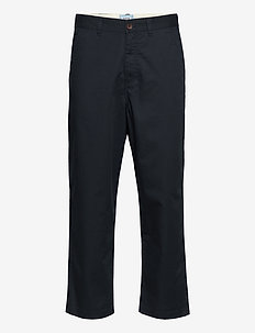 HAWTIN TWILL TROUSERS - casual trousers - true navy