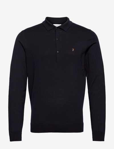 farah long sleeve polo shirt