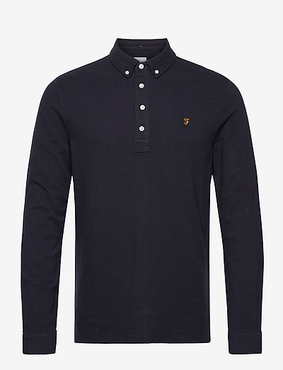 long sleeve farah polo