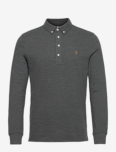 Farah Ricky Long Sleeved Polo Shirt 