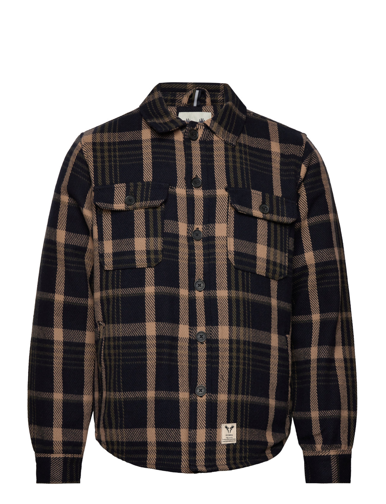 Fat Moose Connor Quilt Overshirt - Overshirts - Boozt.com