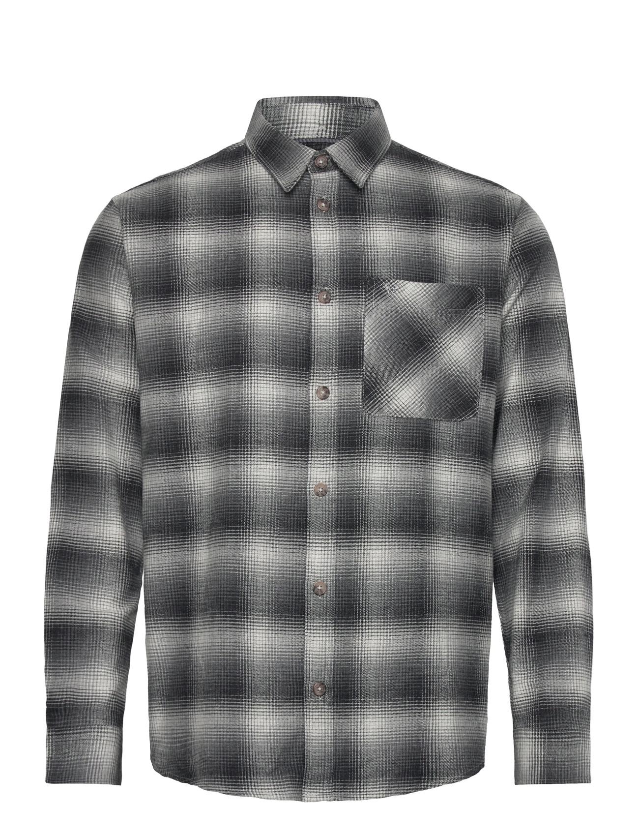 FAT MOOSE Forest Flannel Shirt Grau - XXL - Herren