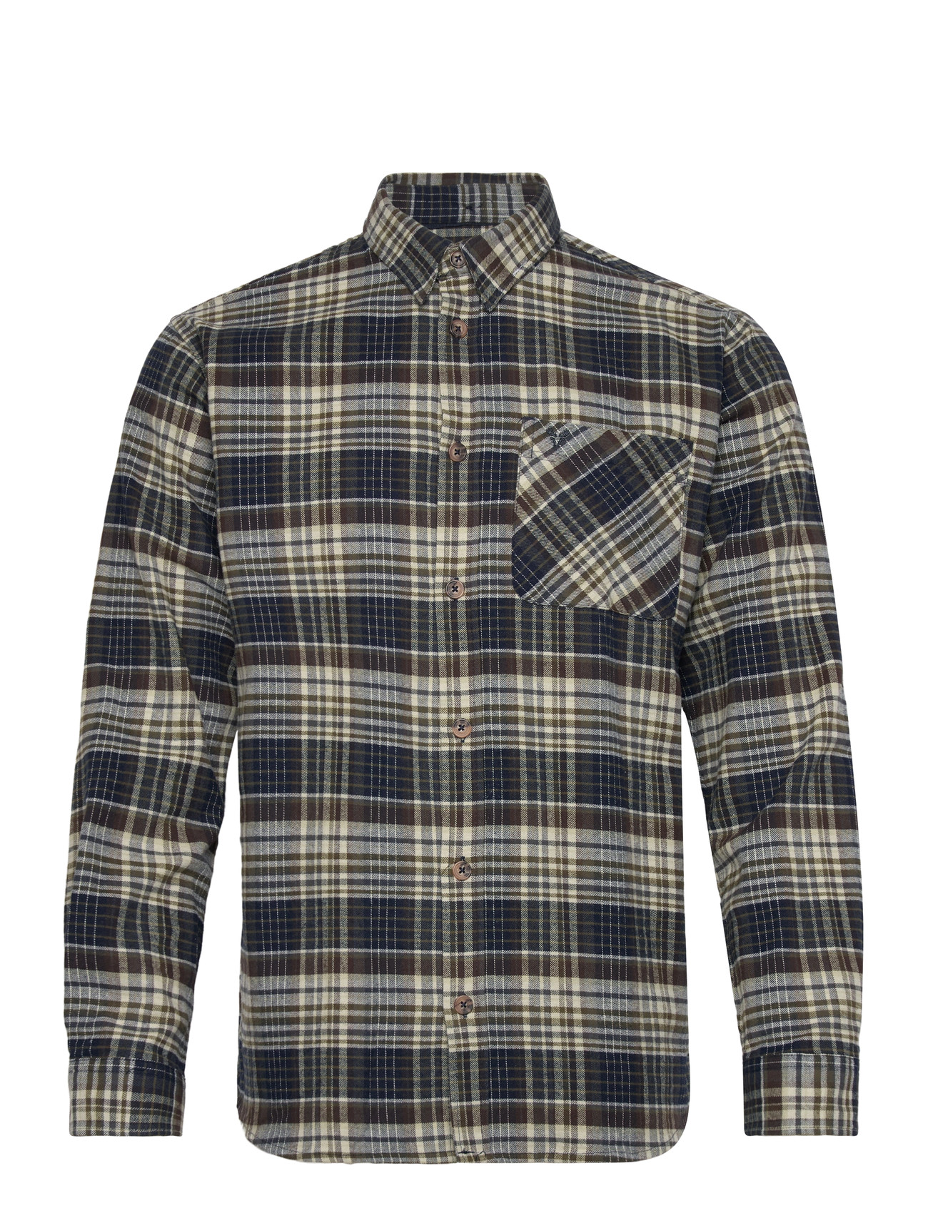 FAT MOOSE Forest Flannel Shirt Patterned - M - Herren