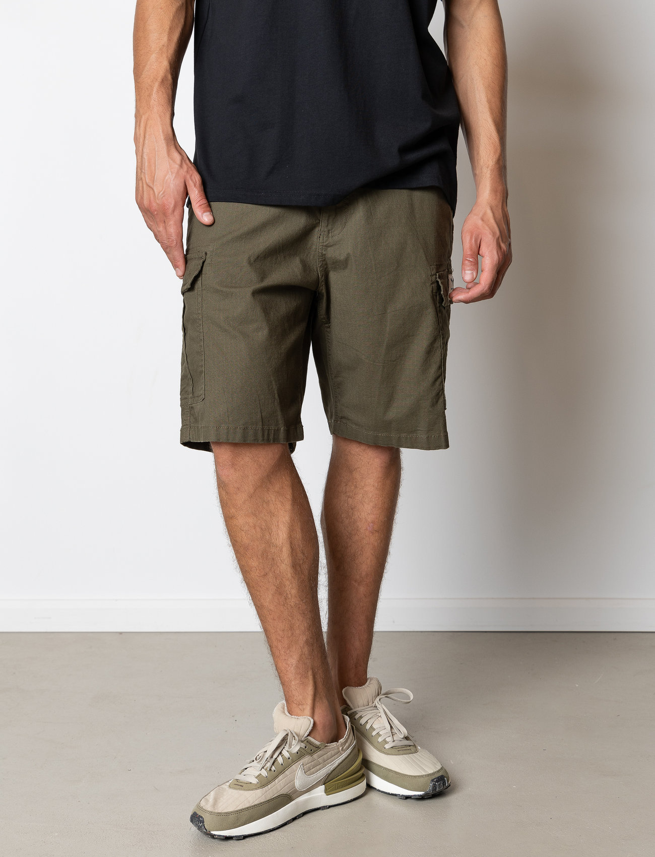 Fat Moose Radar Cargo Shorts, M, Green, Shorts > Cargo Shorts, Herre