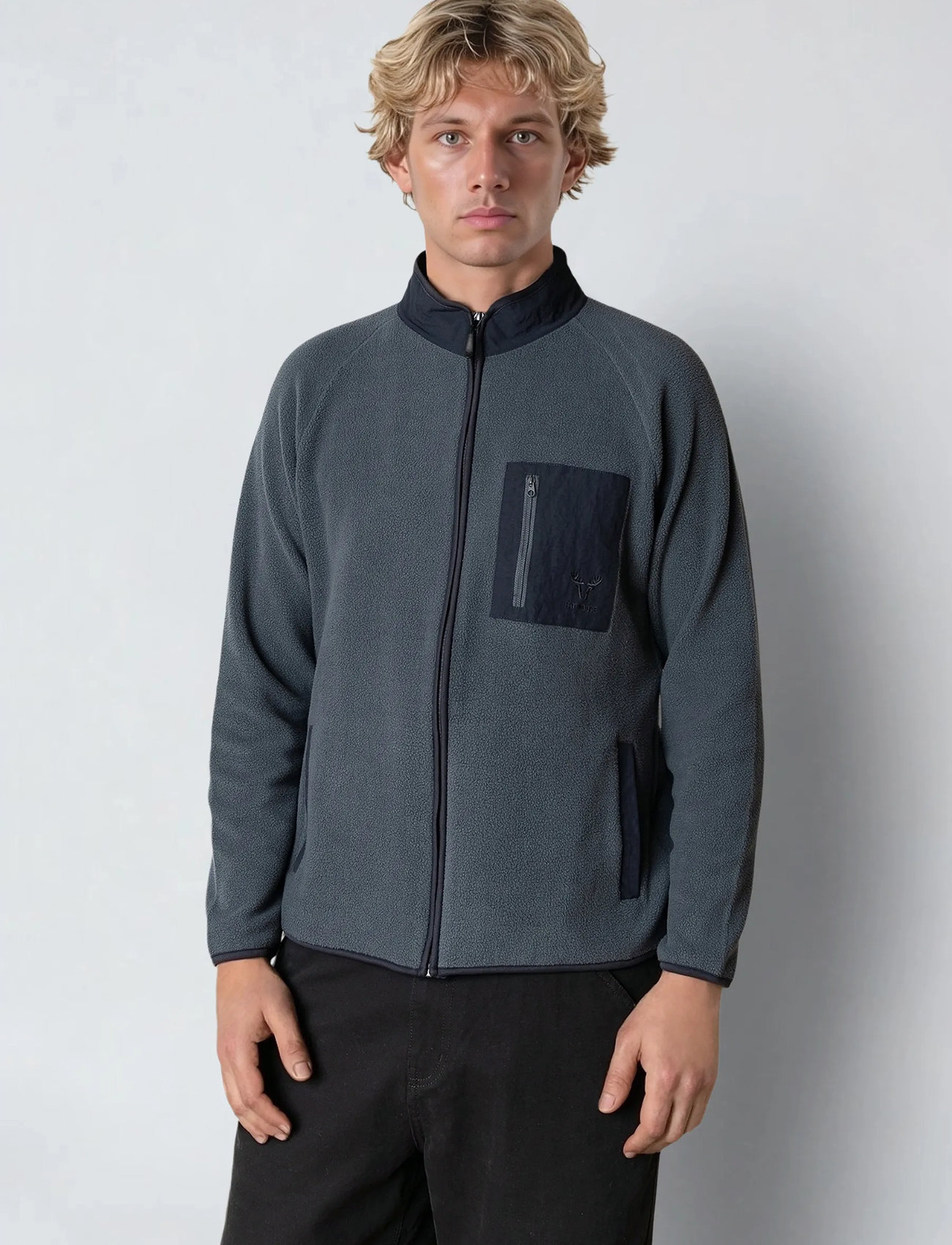 Fat Moose Will Fleece, XXL, Grey, Jakker > Lette Jakker, Herre