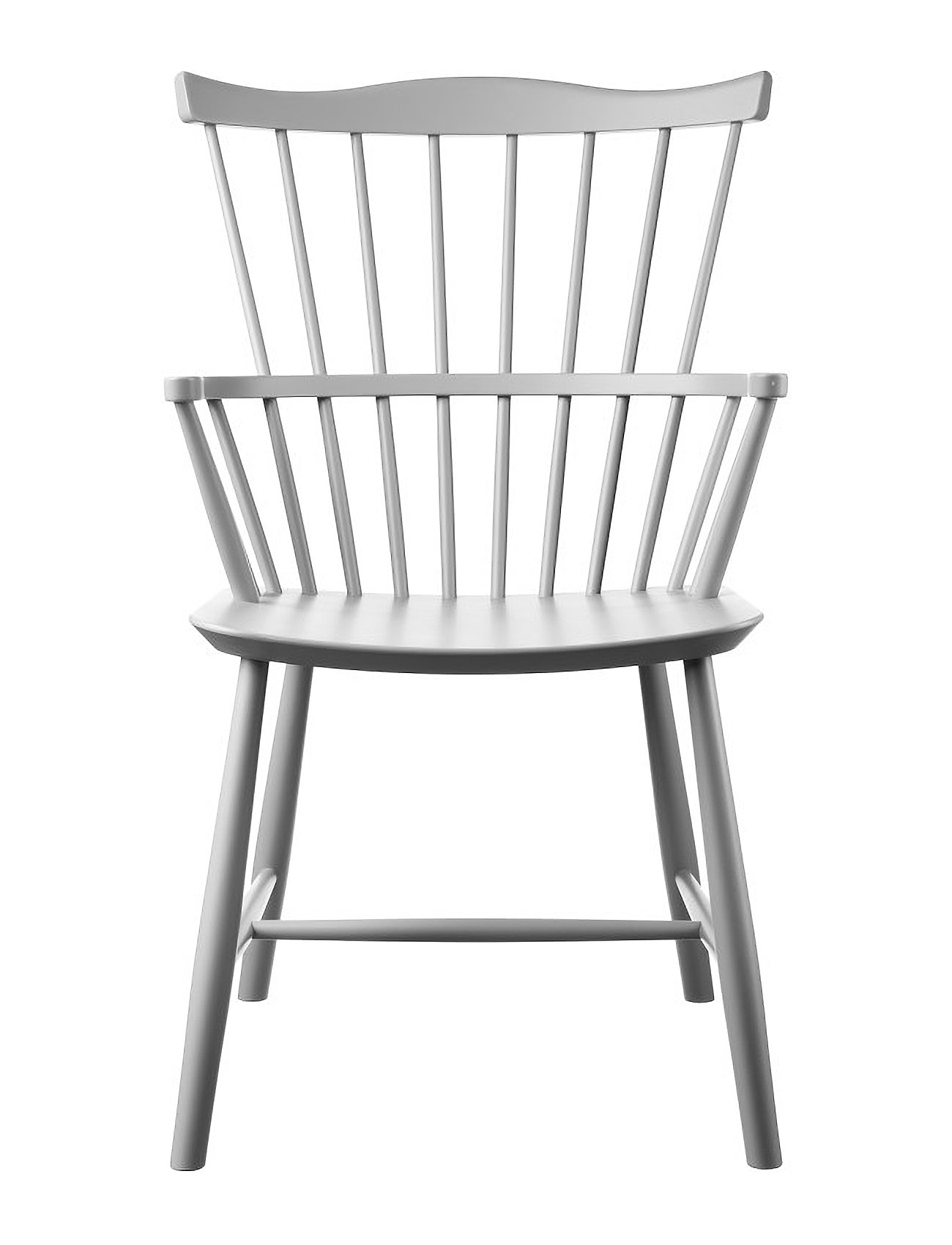 J52B - Stol - Svanemærket Home Furniture Chairs & Stools Chairs Grey FDB Møbler