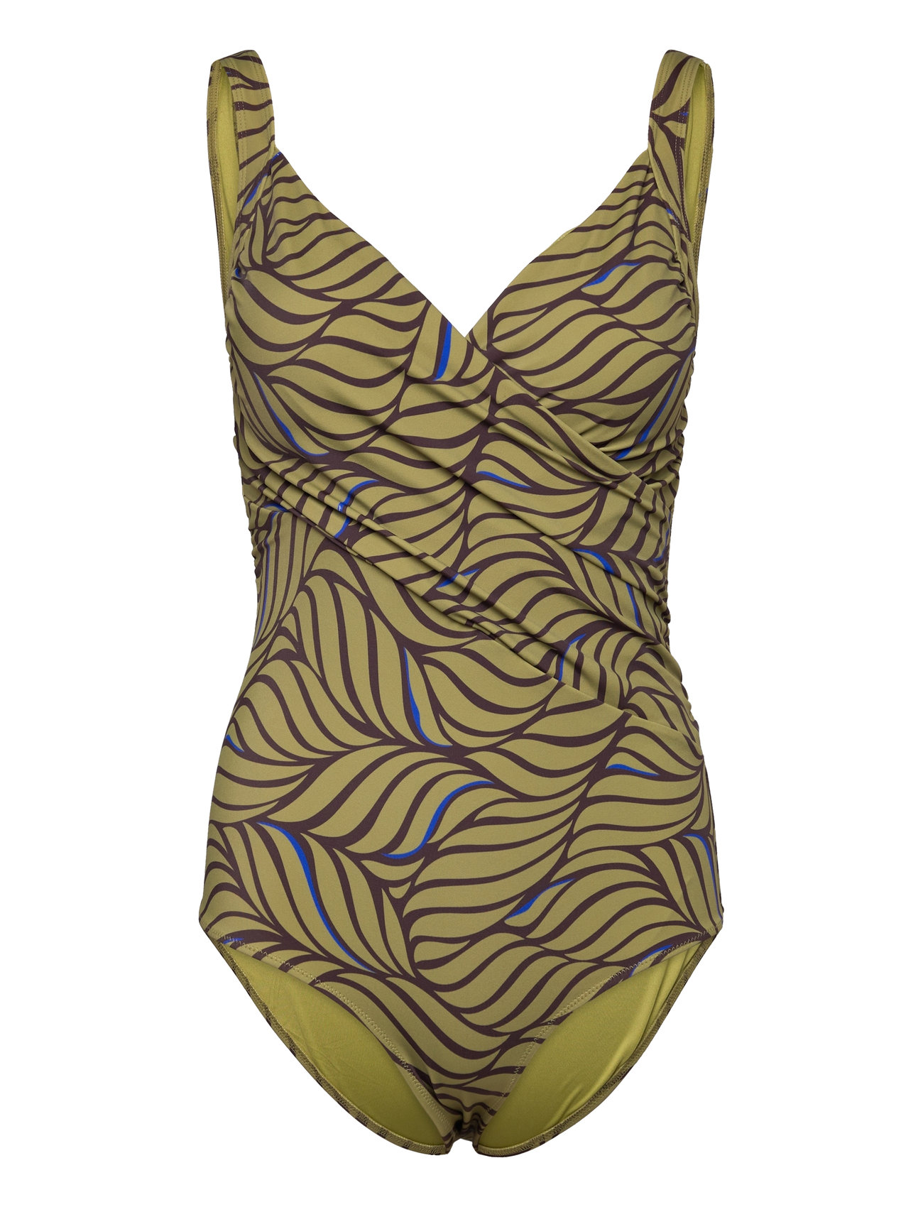 Rivero Wirefree Covering T-Shirt Swimsuit Badedrakt Badetøy Green Femilet