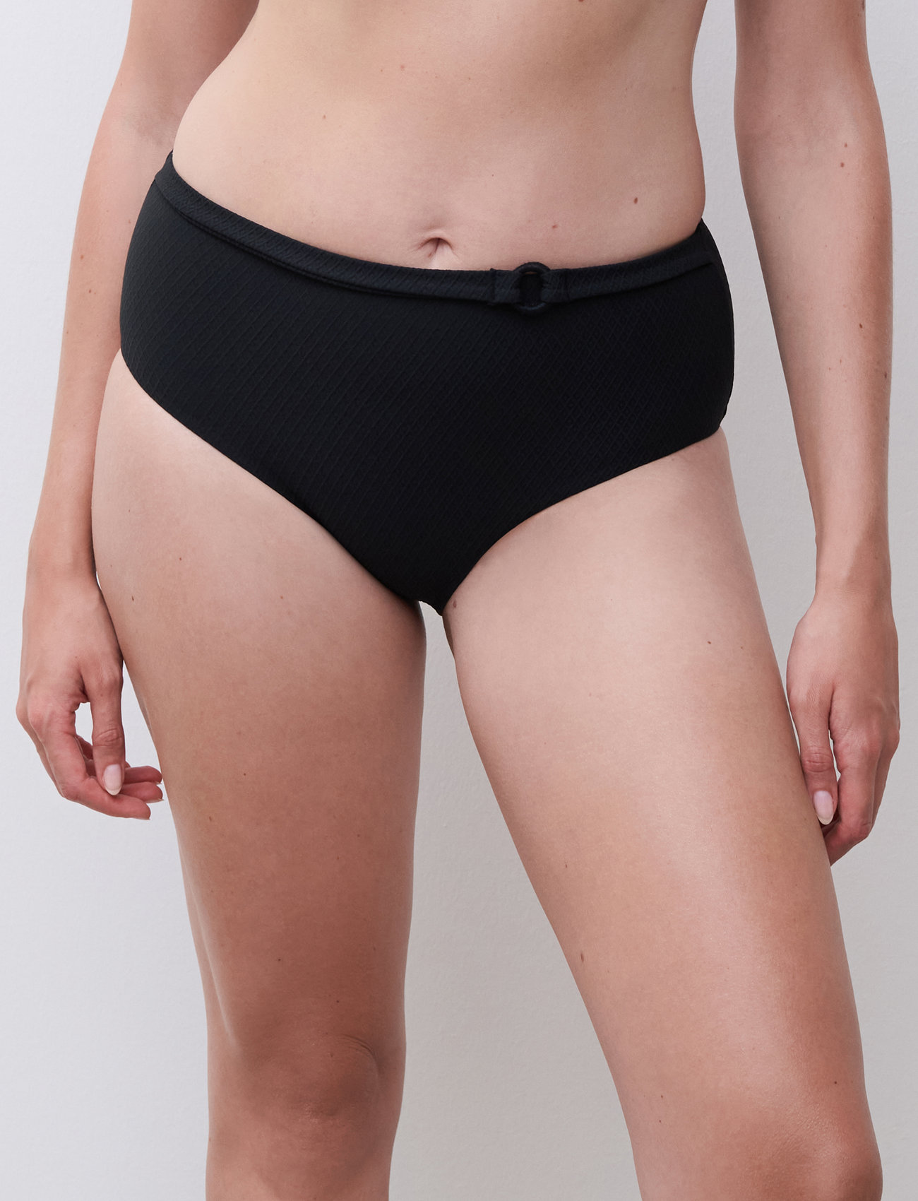Femilet Navarino Full Brief, 36, Black, Bikinitrusser > Bikinier Med Høj Talje, Dame