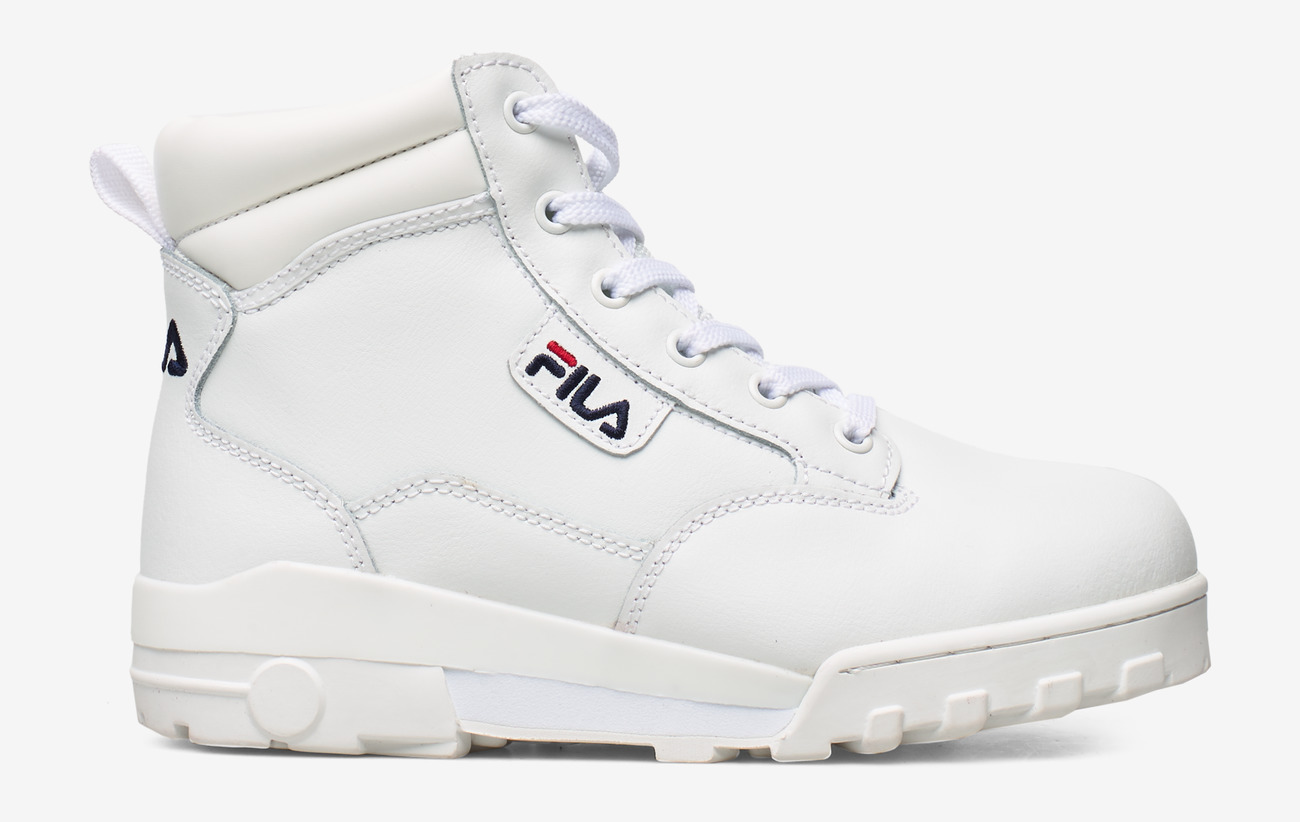 fila grunge white
