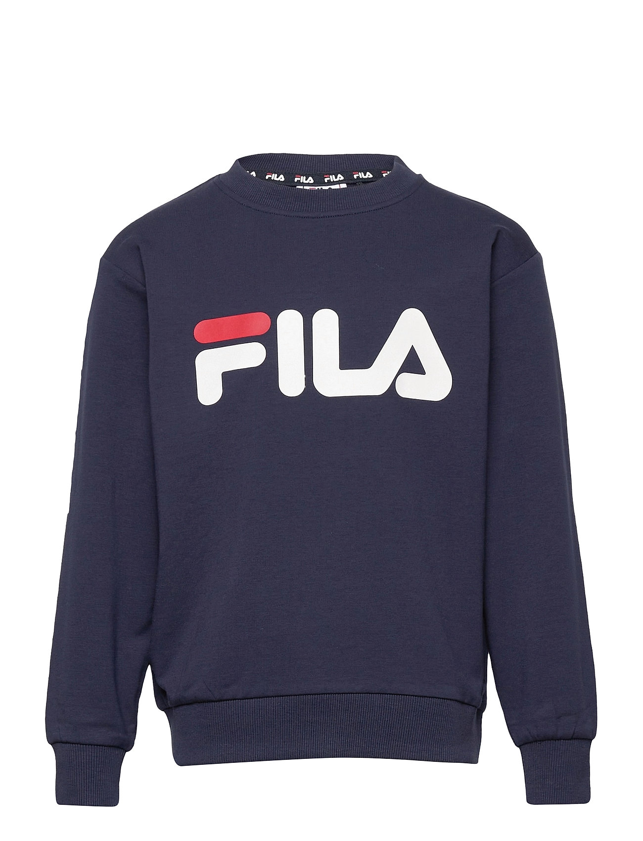 overraskelse Final vinder FILA sweatshirts – Kids Unisex Tim Logo Crew Shirt Sweatshirt Trøje Blå FILA  til børn i Sort - Pashion.dk