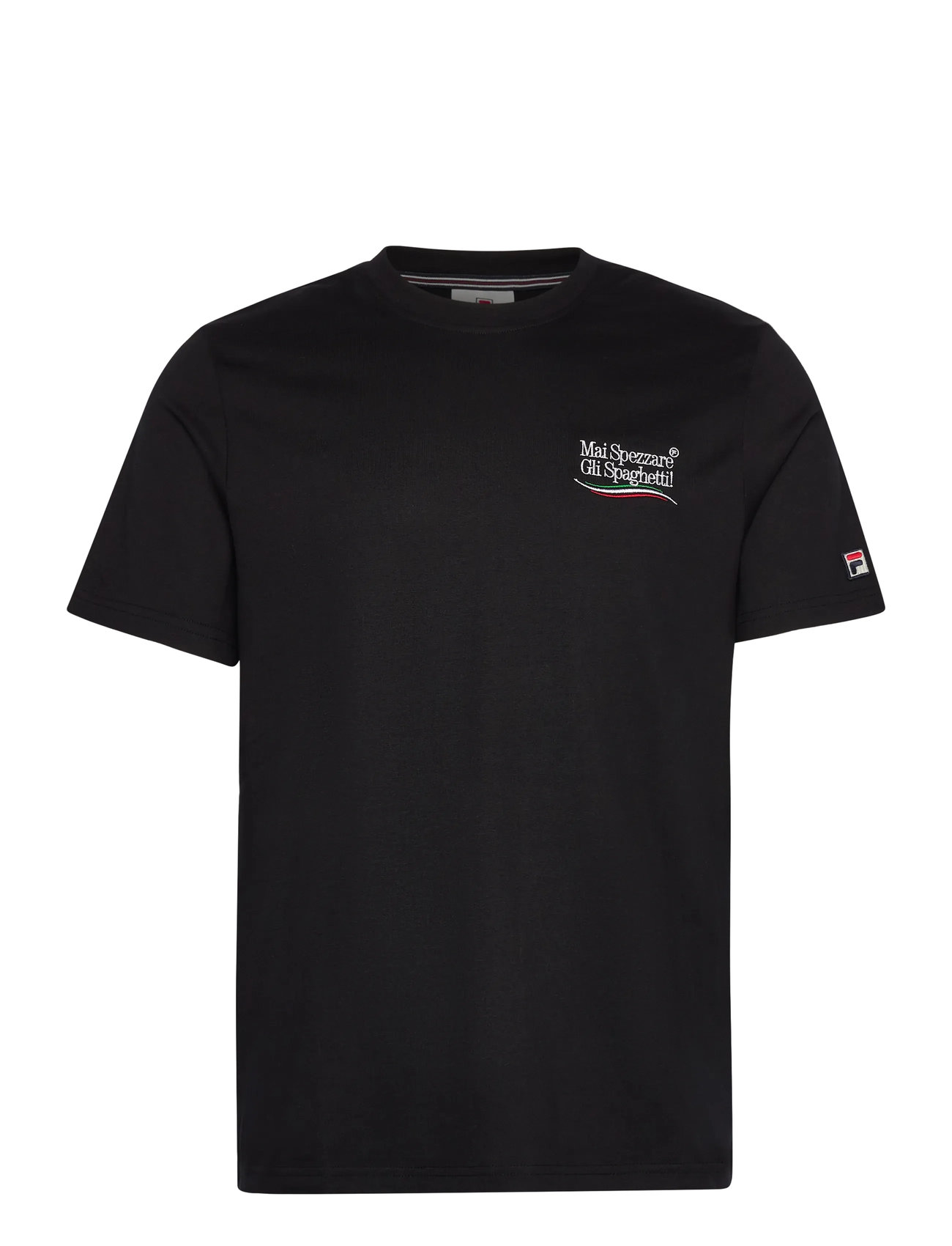 FILA Navigli Pasta Regular Graphic T-Shirt Schwarz - XL - Herren