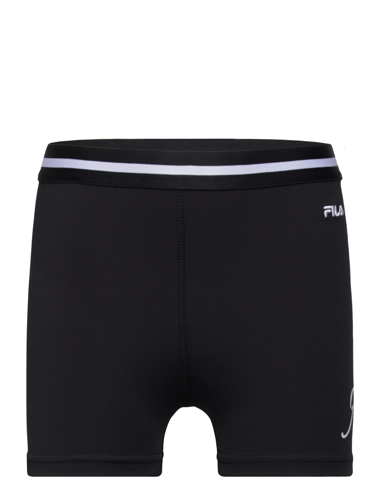 FILA Lunata Graphic Taped Shorts, 146-152, Black, Shorts > Sportsshorts, Børn