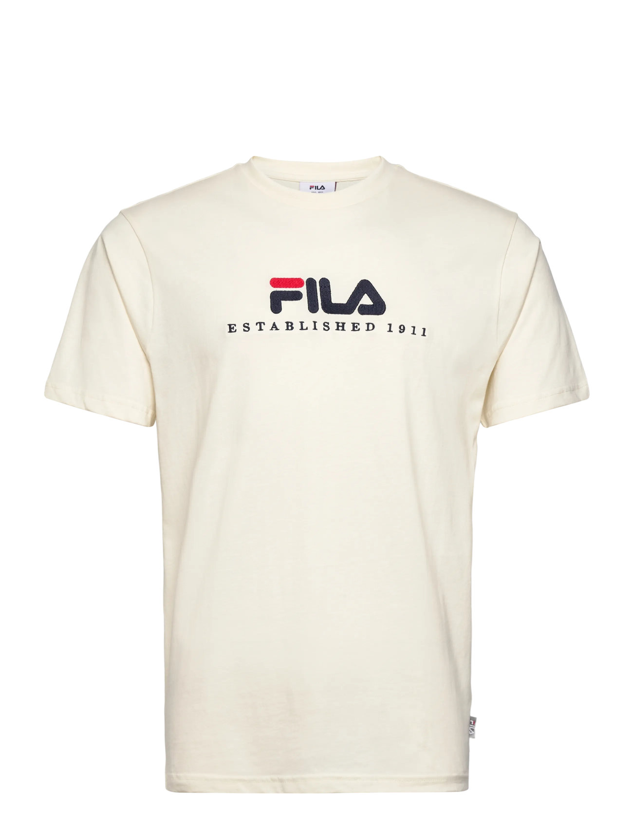 FILA Valsera Regular Logo T-Shirt Cream - XS - Herren
