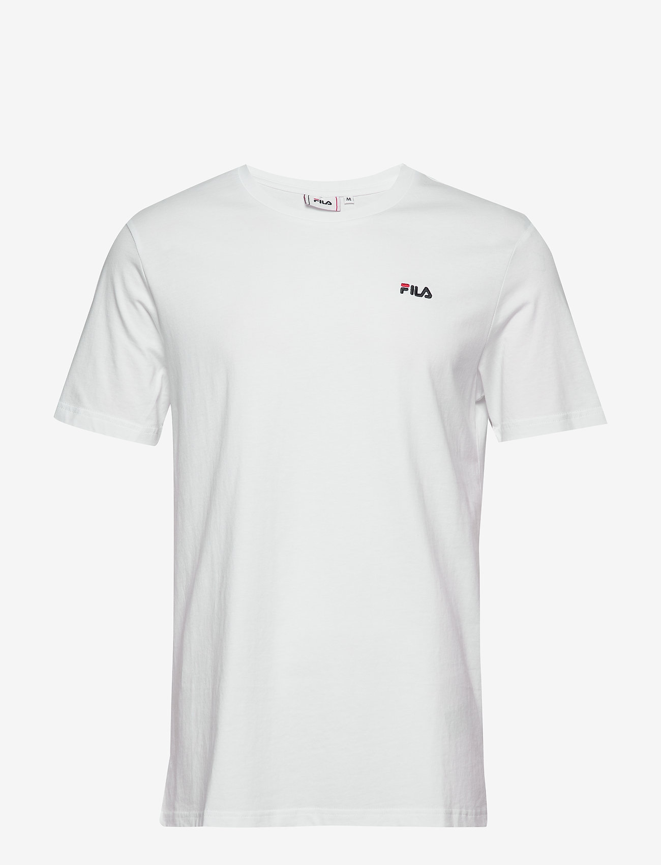 white fila tee