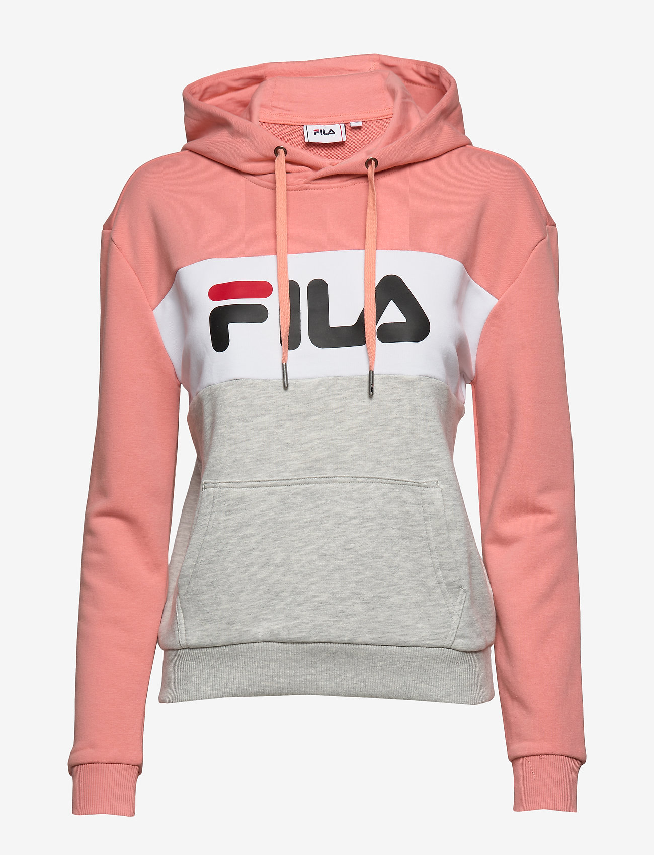 light pink fila hoodie