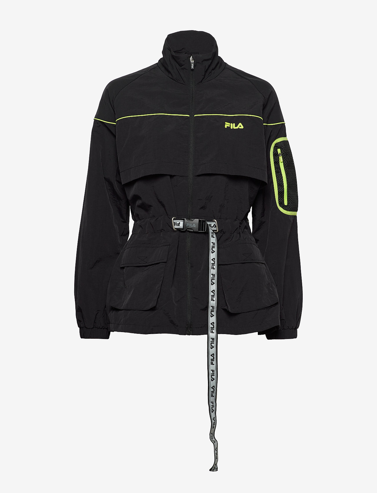 fila windbreaker black