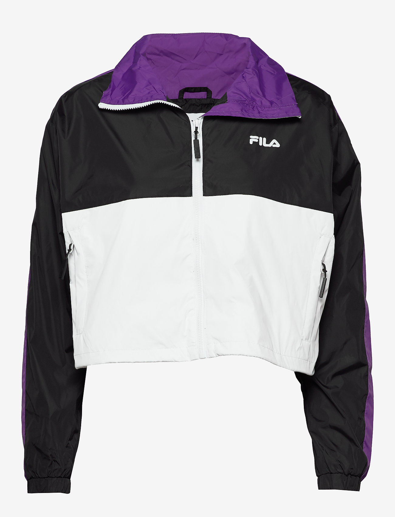 purple fila jacket