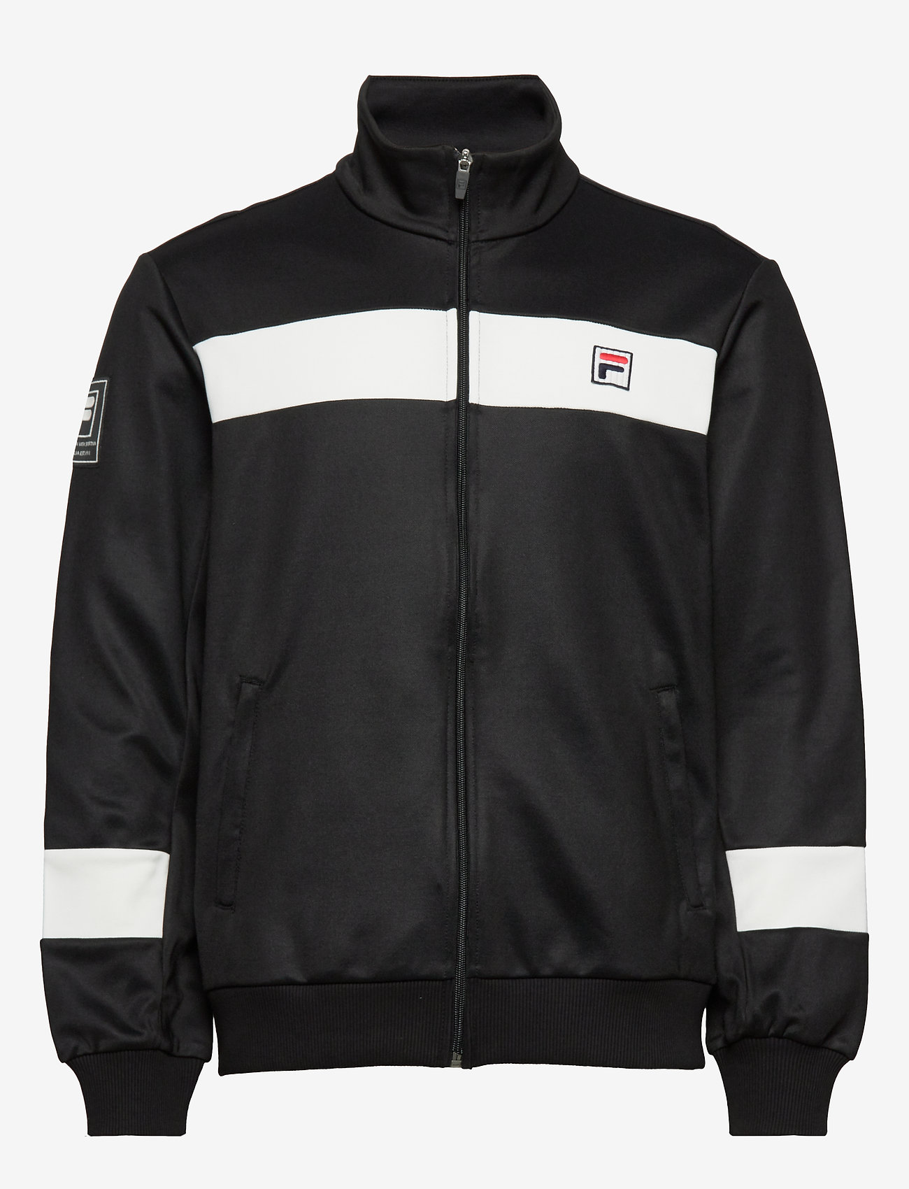 black fila track jacket