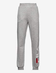 SONGE classic logo sweat pants - spodnie sportowe - light grey melange