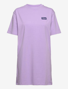 BARLETTA loose tee dress - t-shirt dresses - purple rose