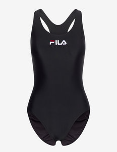 SALOU sporty swimsuit - sportiga badkläder - black beauty
