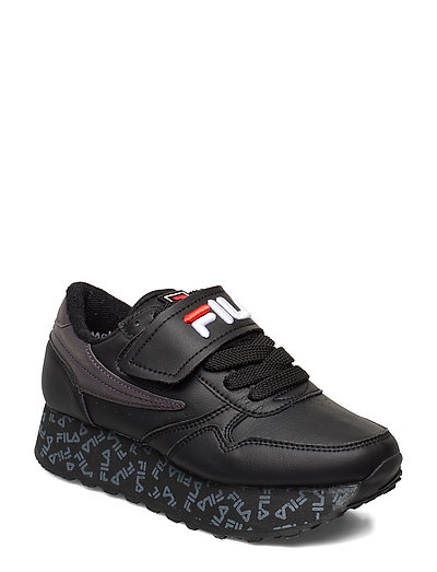 FILA Orbit Zeppa Strap Wmn Niedrige Sneaker Schwarz FILA