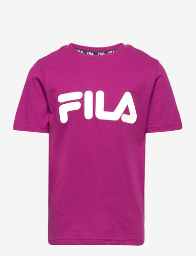 SALA classic logo tee - kortærmede t-shirts med mønster - wild aster