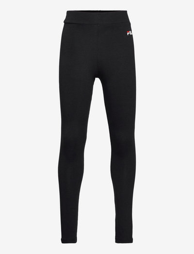 SVELVIK classic logo leggings - sports bottoms - black beauty