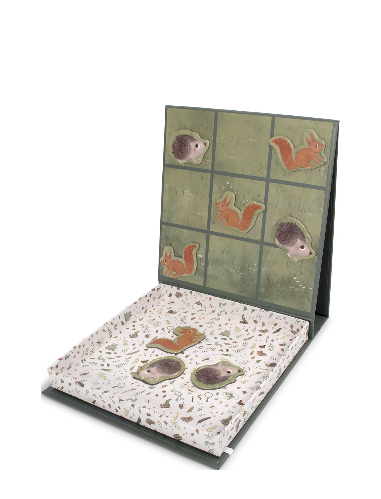 Filibabba Magnetic 'Tic Tac Toe' - Forest Friends Multi/patterned