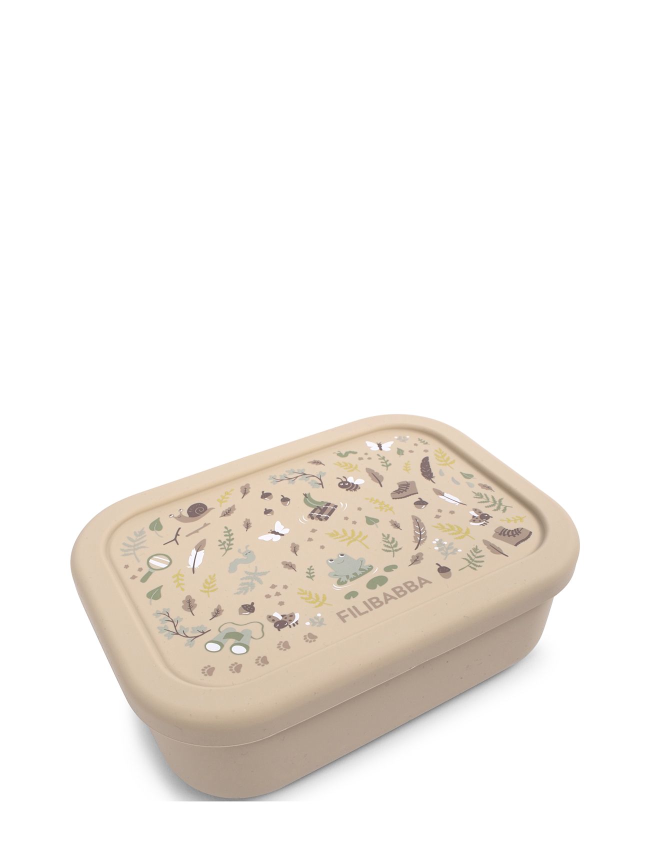 Silic Lunchbox - Little Wonders Home Meal Time Lunch Boxes Beige Filibabba