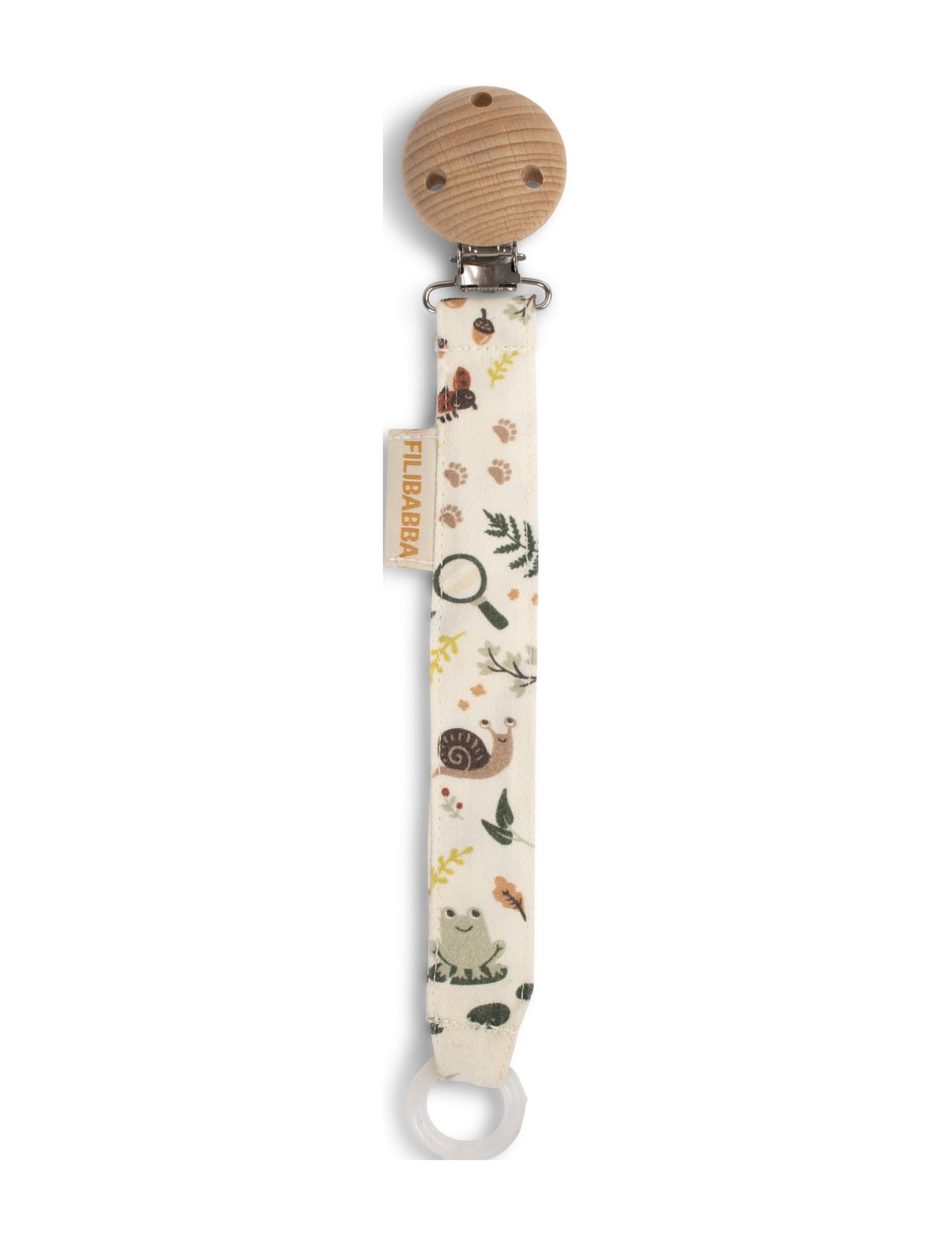 Pacifier Holder - Little Wonders White Filibabba