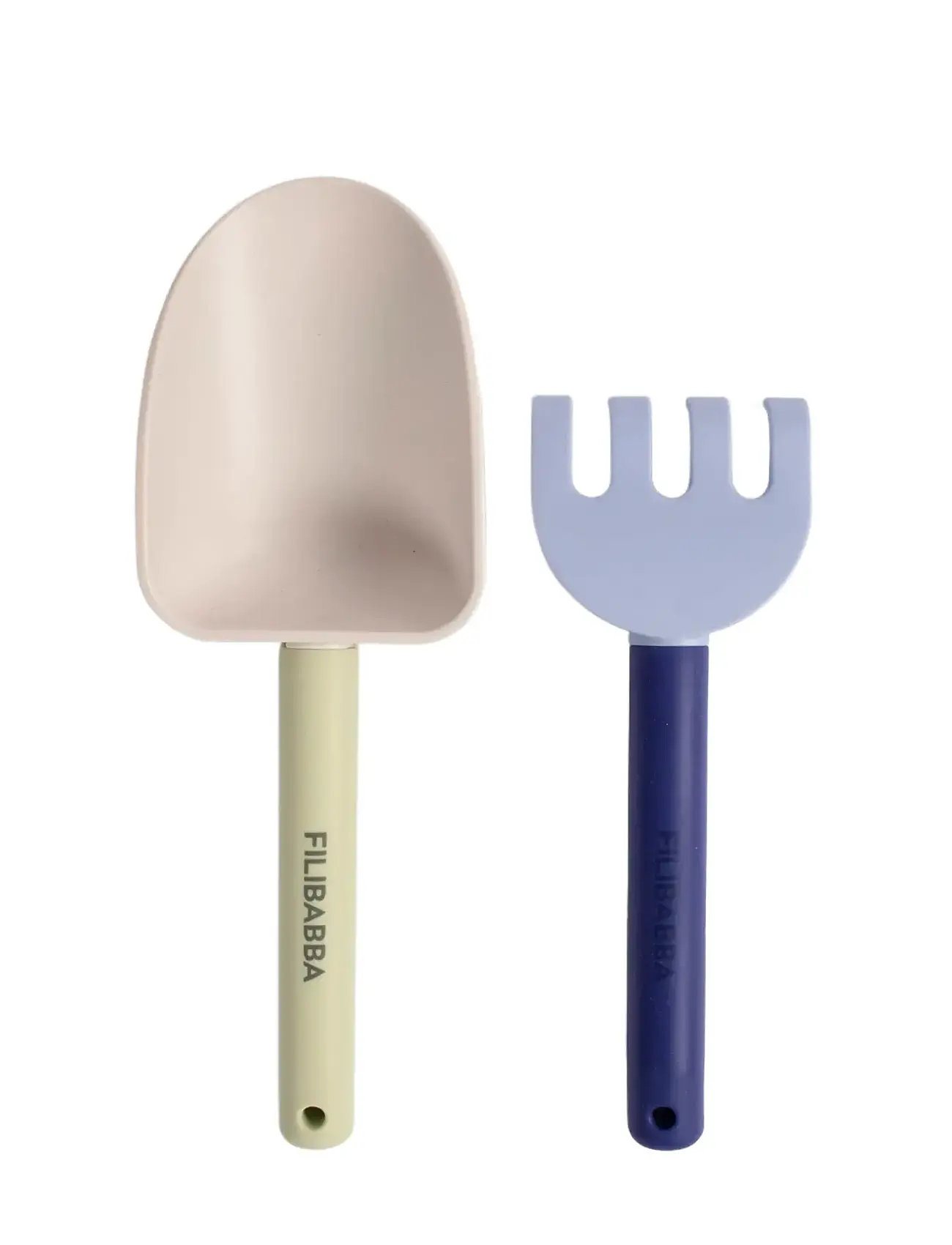 Strandsæt Med Skovl Og Rive - Blue Mix Toys Bath & Water Toys Bath Toys Blue Filibabba