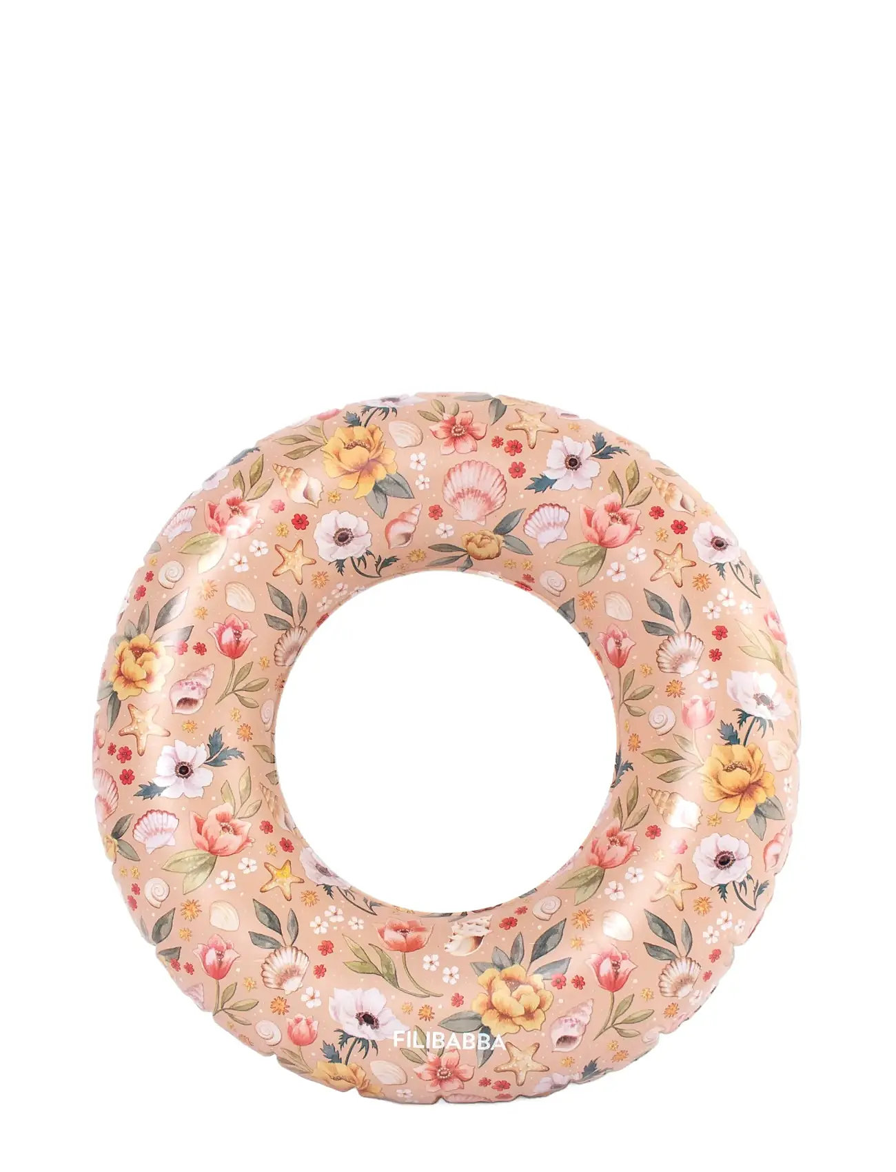 Badering Alfie - Ocean Blossom Toys Bath & Water Toys Water Toys Swim Rings Pink Filibabba