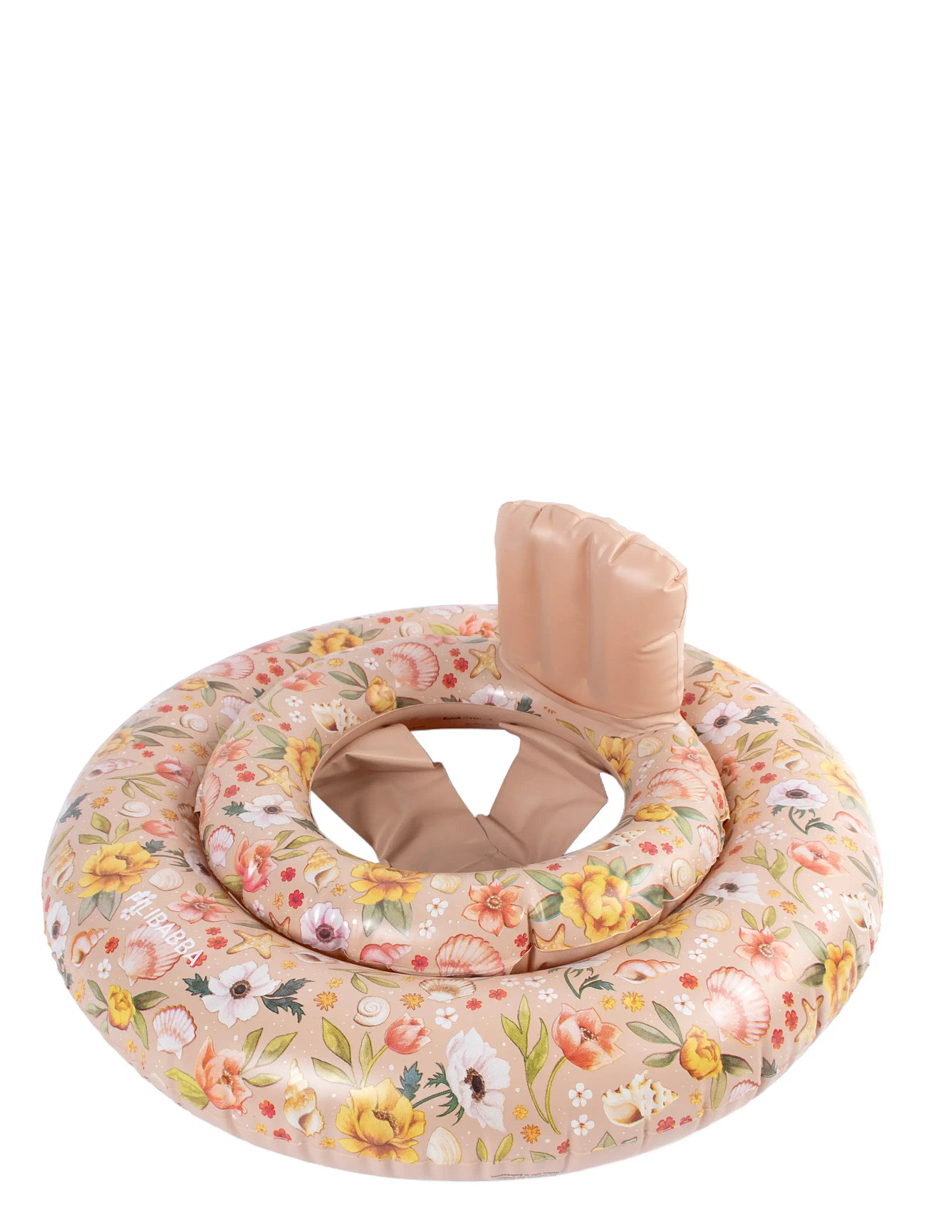 Babybadering Alfie - Ocean Blossom Toys Bath & Water Toys Water Toys Swim Rings Pink Filibabba