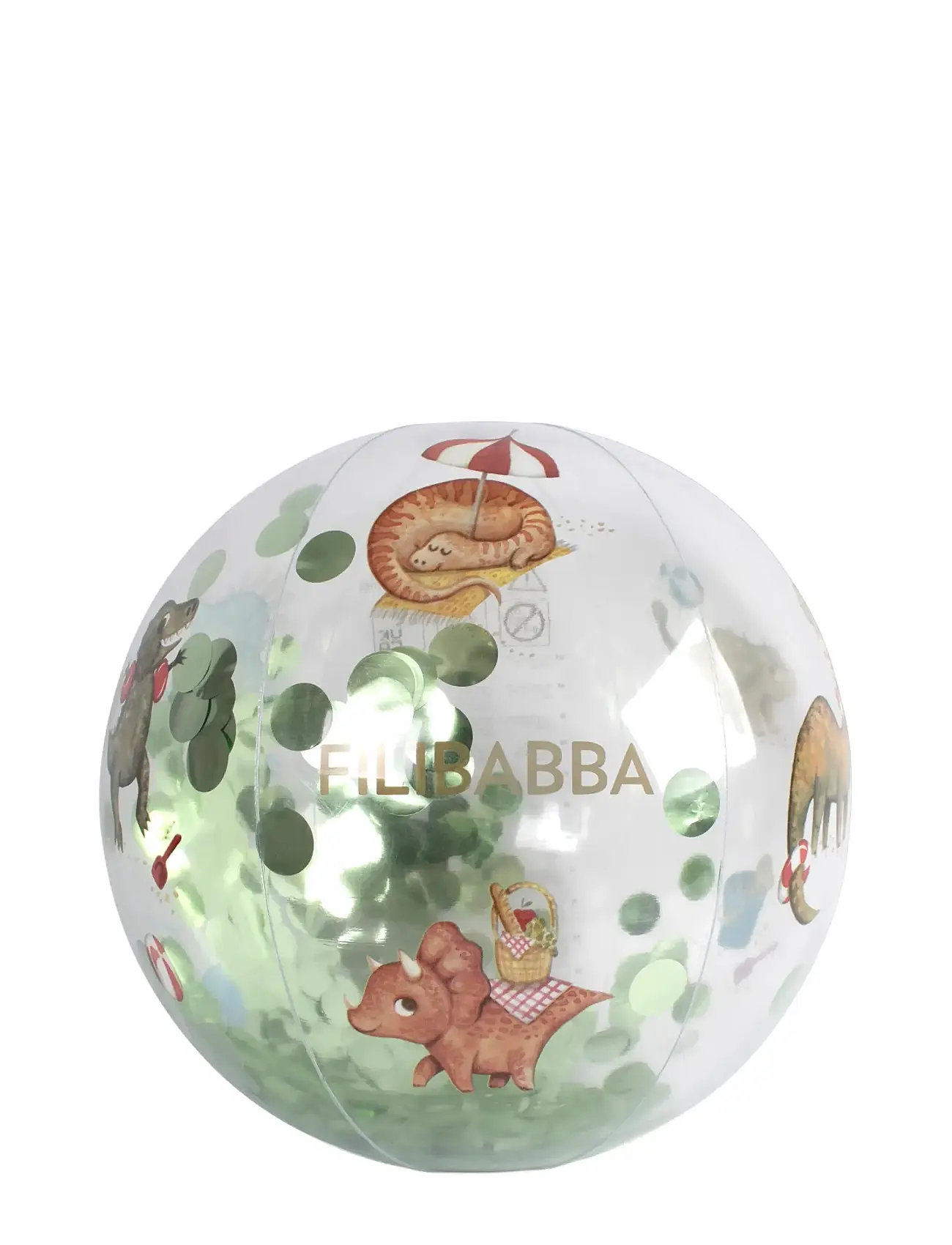 Badebold Alfie - Dino Beach Konfetti Toys Bath & Water Toys Water Toys Other Water Toys Multi/patterned Filibabba