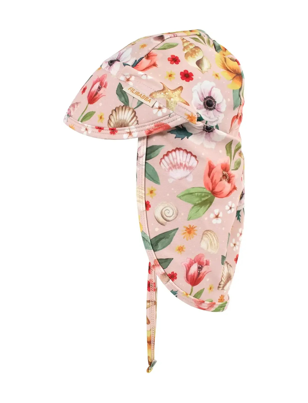 Filibabba Lykke – Uv-Solhat 1-3 År – Ocean Blossom Rosa
