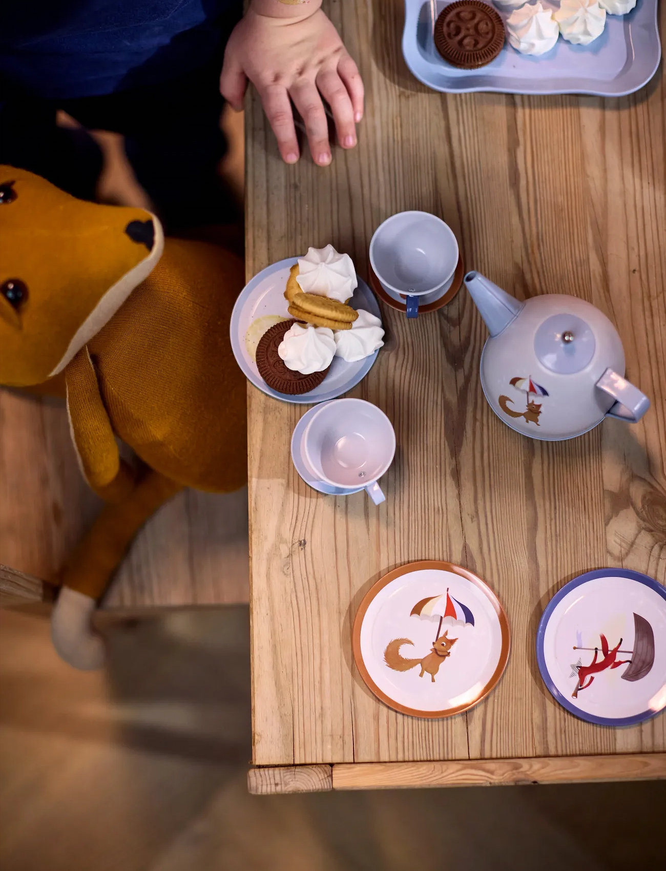 Filibabba Play Set - Childrens Tea Party Set, One Size, Multi/patterned, Legetøjskøkken Og Tilbehør > Kaffe- Og Tesæt, Børn