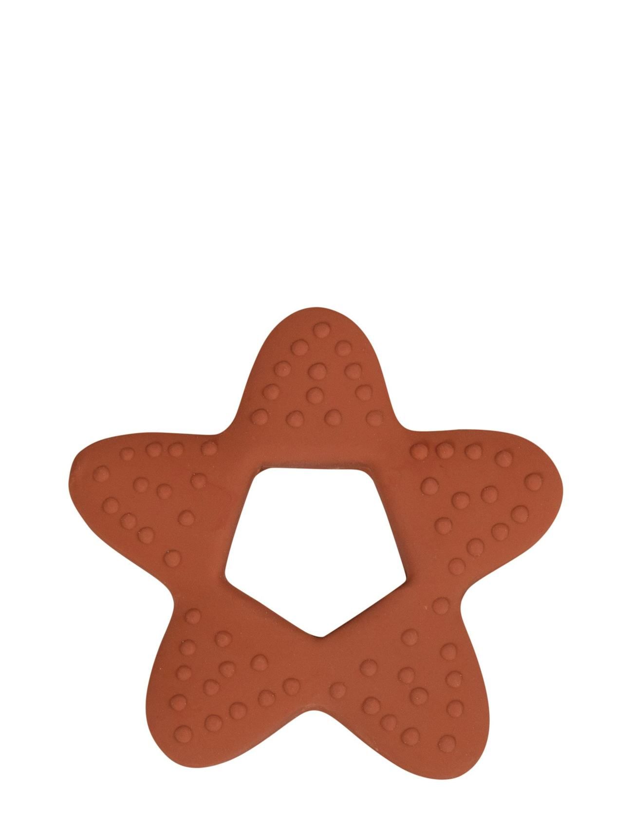 Bidering - Star Rust Toys Baby Toys Teething Toys Orange Filibabba