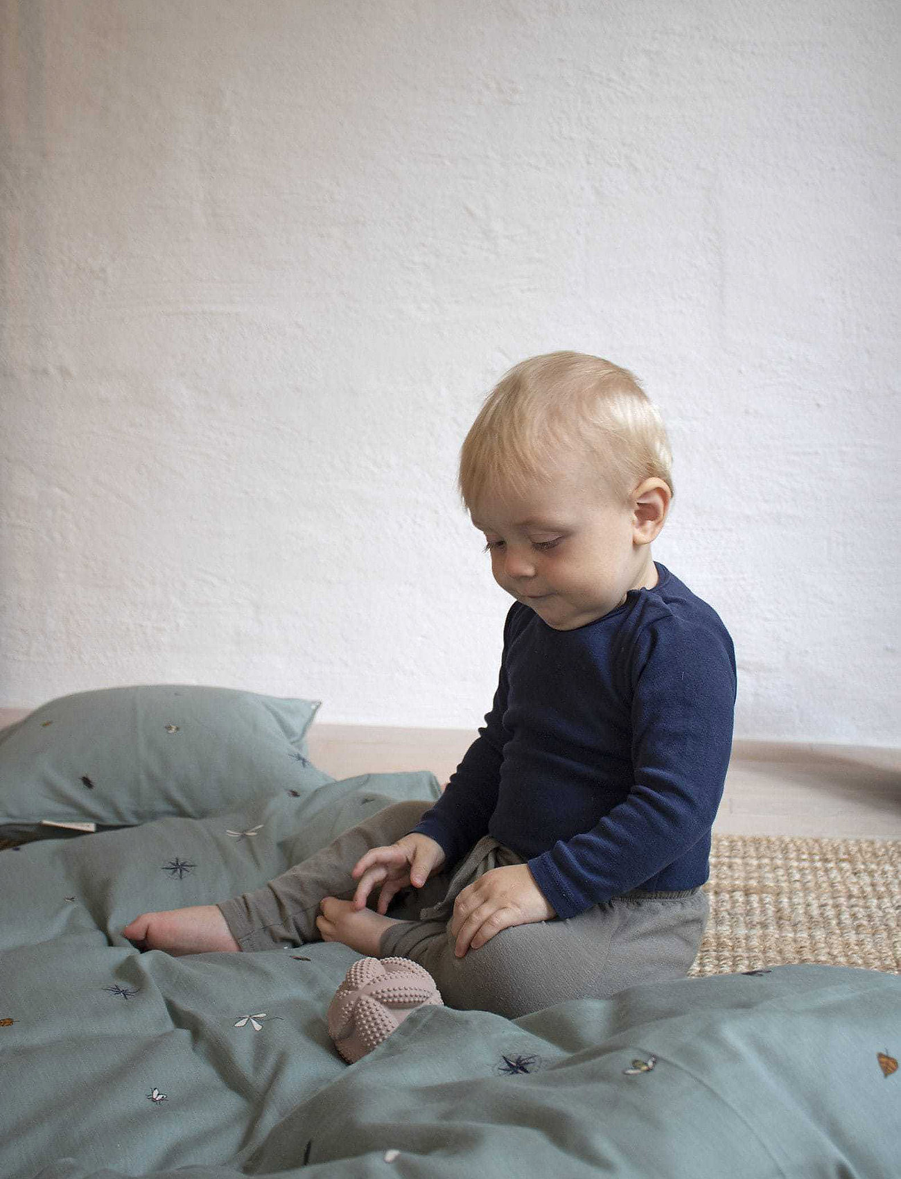 Filibabba Motorikbold - Isa Grab Ball Blush, One Size, Beige, Legetøj > Motor Skills Legetøj, Børn