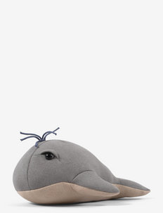 Teddy 30 cm - Willie the whale Grey - puder - cloudy
