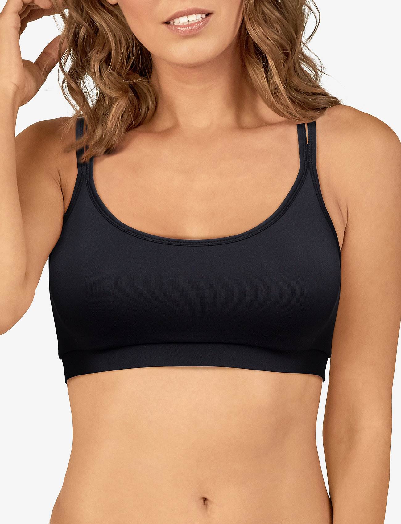 double strap sports bra